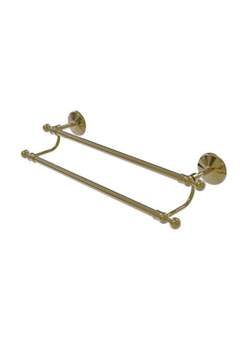 Monte Carlo Collection Double Towel Bar Gold 30inch