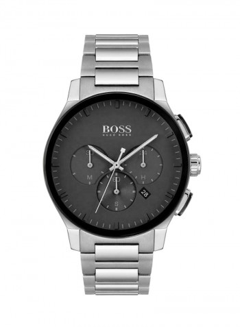 Men's Quartz Watch with Stainless Steel Strap