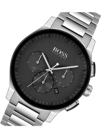 Men's Quartz Watch with Stainless Steel Strap