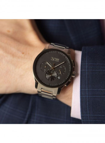 Men's Quartz Watch with Stainless Steel Strap