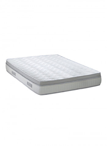 Carmona Pillow Top Mattress Grey 200x200x24 cm