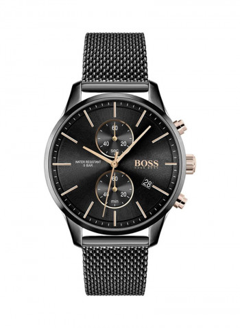 Men's Metal Analog Wrist Watch