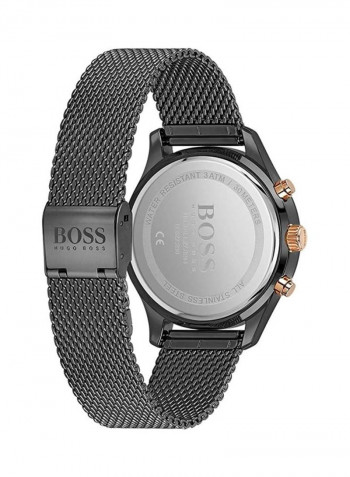 Men's Metal Analog Wrist Watch
