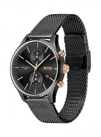 Men's Metal Analog Wrist Watch