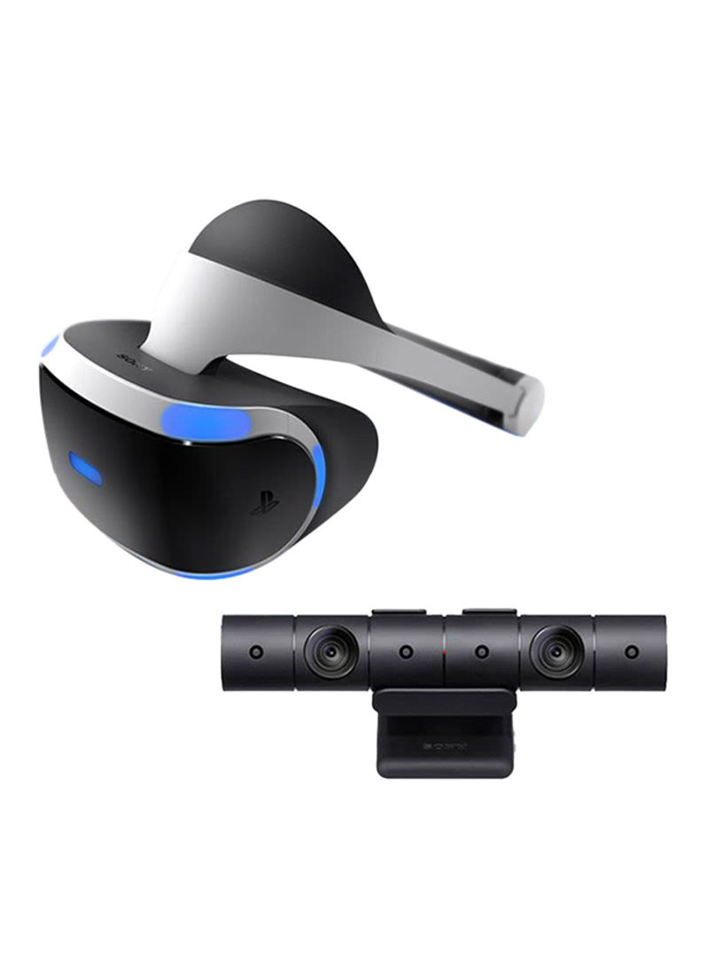 VR Glasses With Camera For PlayStation 4 White/Black