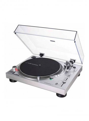 USB Direct-Drive Turntable AT-LP120X Silver/Black