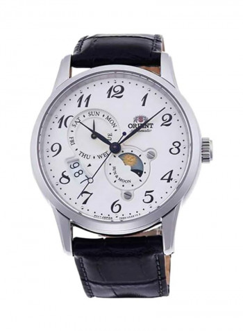 Men's Leather Analog Watch OW-RAAK0003