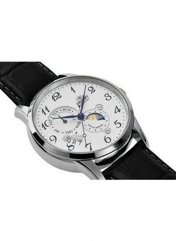 Men's Leather Analog Watch OW-RAAK0003