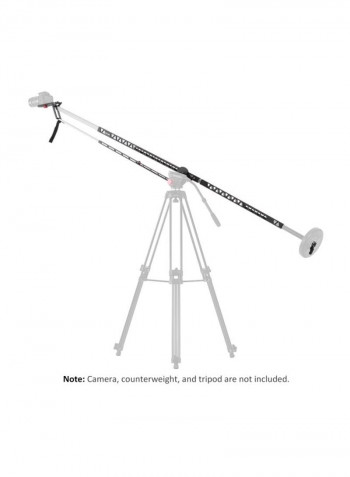 Professional Camera Crane Black