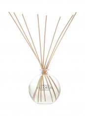 9-Piece Diamante Room Fragrance With Rattan Sticks Clear/Beige 2L
