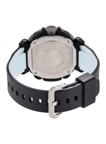 Men's Silicone Analog/Digital Watch PRG-650Y-1ER