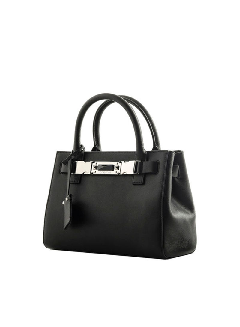 Strong Leather Bag Black