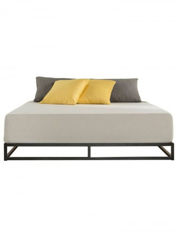Avey Frame Platform Bed Twin With Mattress Black