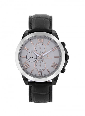 Men's Leather Analog Wrist Watch DVW19051