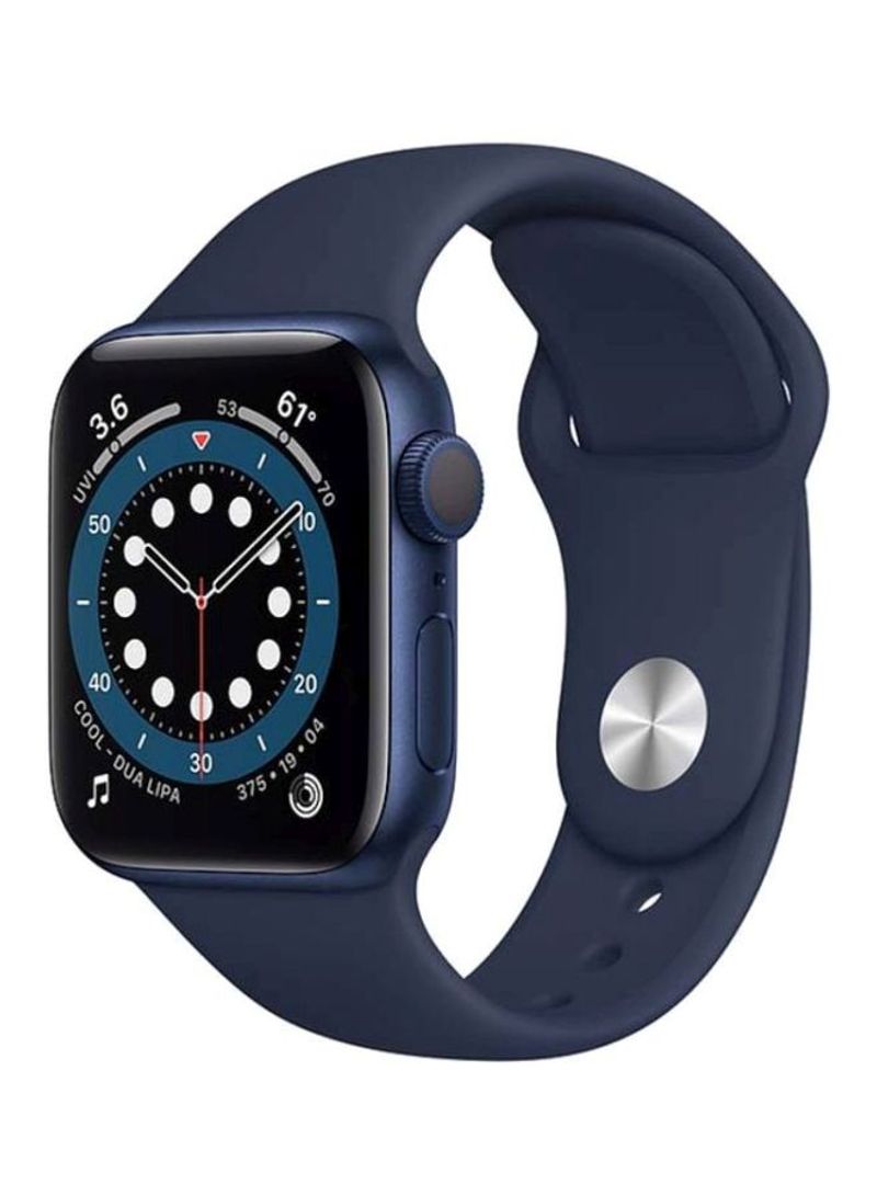Watch Series 6-40 mm GPS Blue Aluminium Case with Sport Band Deep Navy