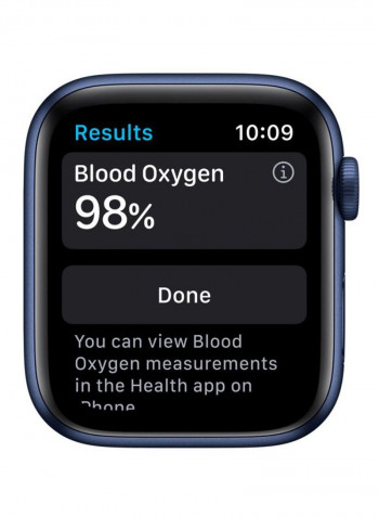 Watch Series 6-40 mm GPS Blue Aluminium Case with Sport Band Deep Navy