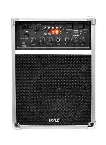 Portable PA Stereo Sound System PWMA170 Black/Silver