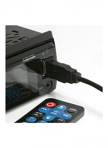 Bluetooth Marine Stereo Receiver And Speaker Kit B06XD95K98 Black