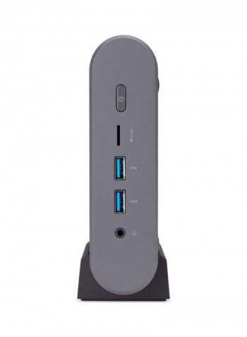 Chromebox Mini PC, Celeron 3867U Processor/4GB RAM/32GB SSD/Chrome OS With Keyboard And Mouse Black
