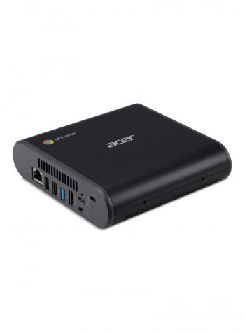 Chromebox Mini PC, Celeron 3867U Processor/4GB RAM/32GB SSD/Chrome OS With Keyboard And Mouse Black