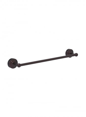 Brass Towel Bar Black 24inch