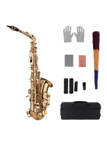 Alto Saxophone Woodwind Instrument With Padded Carry Case