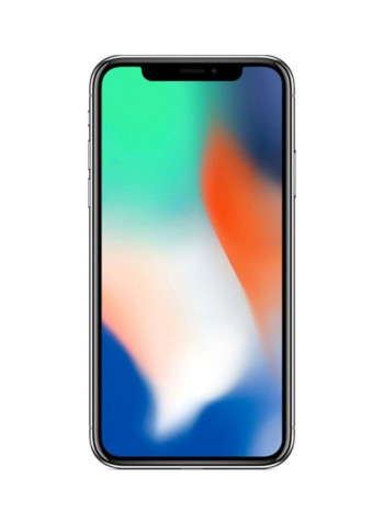 Refurbished - iPhone X With FaceTime Silver 256GB 4G LTE