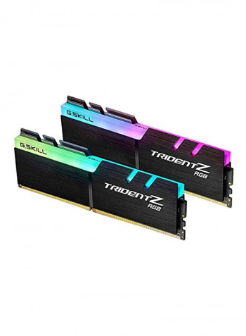 2-Piece TridentZ RGB PC4 34100 DDR4 SDRAM For Intel Z270/Z370/X299 F4-4266C19D-16GTZR 8GB