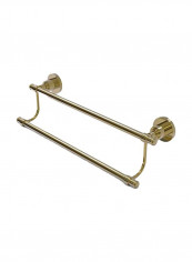 Washington Square Collection Double Towel Bar Gold 18inch