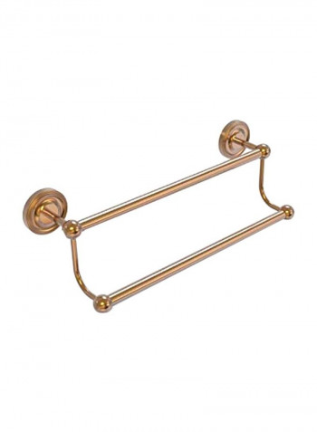Prestige Regal Collection Double Towel Bar Brown 36x39x5inch