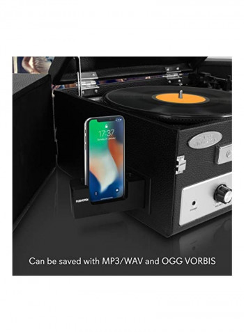 Bluetooth Suitcase Record Player B004V9G27G Black