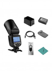 V1F Speedlite Camera Flash Kit For Fuji  Fujifilm Black