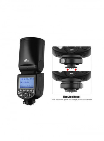 V1F Speedlite Camera Flash Kit For Fuji  Fujifilm Black