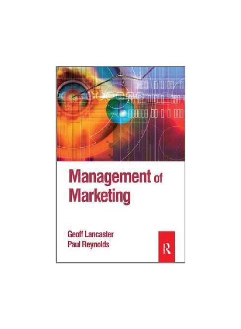 Management of Marketing Hardcover
