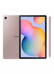 Galaxy Tab S6 Lite 10.4-Inch, 4GB RAM, 64GB, 4G LTE, Chiffon Pink With Pen - UAE Version