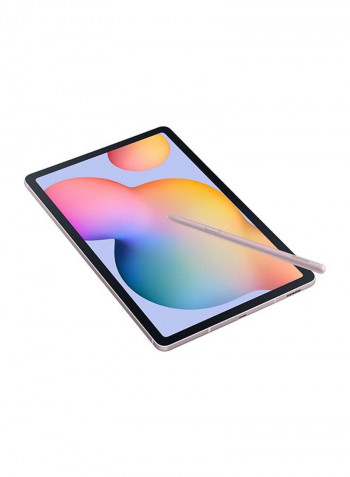 Galaxy Tab S6 Lite 10.4-Inch, 4GB RAM, 64GB, 4G LTE, Chiffon Pink With Pen - UAE Version