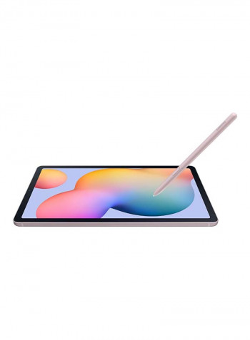 Galaxy Tab S6 Lite 10.4-Inch, 4GB RAM, 64GB, 4G LTE, Chiffon Pink With Pen - UAE Version