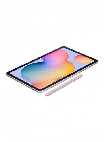 Galaxy Tab S6 Lite 10.4-Inch, 4GB RAM, 64GB, 4G LTE, Chiffon Pink With Pen - UAE Version