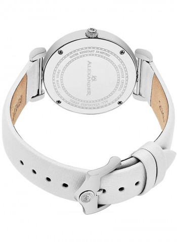 Women's Monarch Olympias Leather Analog Wrist Watch A202-01