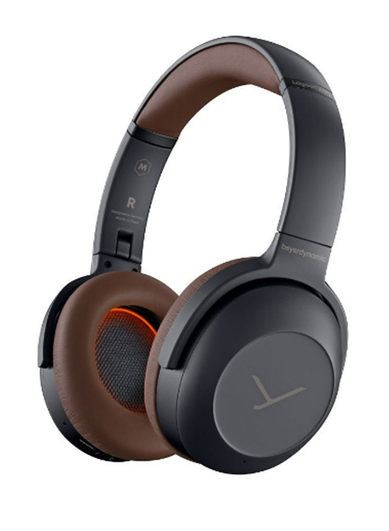 Lagoon Bluetooth Over-Ear Headphone Black/Grey/Brown