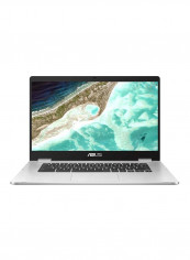 Chromebook C523NA-DH02 Laptop With 15.6-Inch Display, Celeron Processor/4GB RAM/32GB eMMC Flash Drive/Intel HD Graphics 500 Silver/Grey