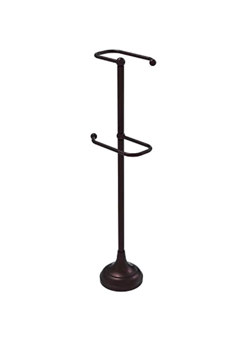 Free Two Roll Toilet Tissue Stand Antique Bronze