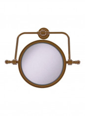 Retro Dot Collection Wall Mounted Mirror Brushed Bronze/Clear 8x7x8inch