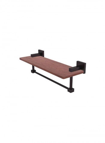 Montero Collection Towel Bar Brown/Black 16inch