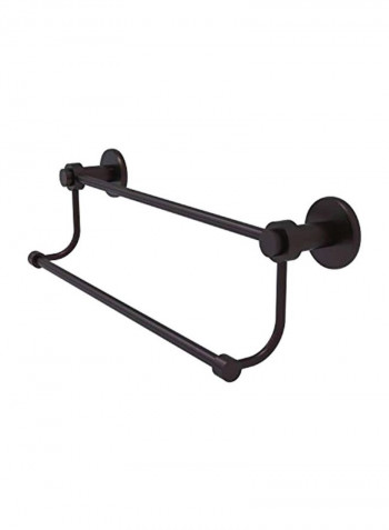 Double Towel Bar Black 18inch