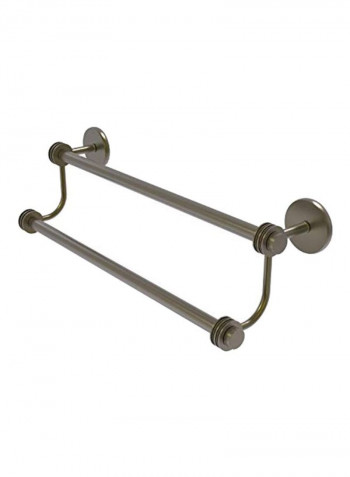 Double Towel Bar Silver 18inch