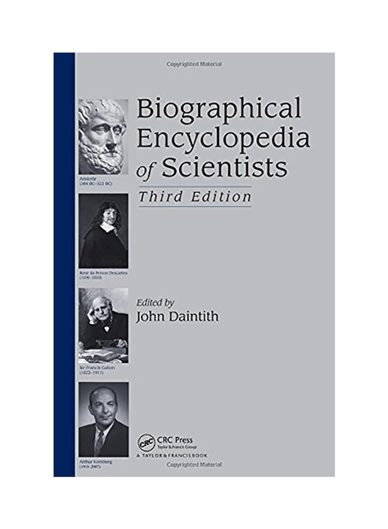 Biographical Encyclopedia Of Scientists Hardcover 3