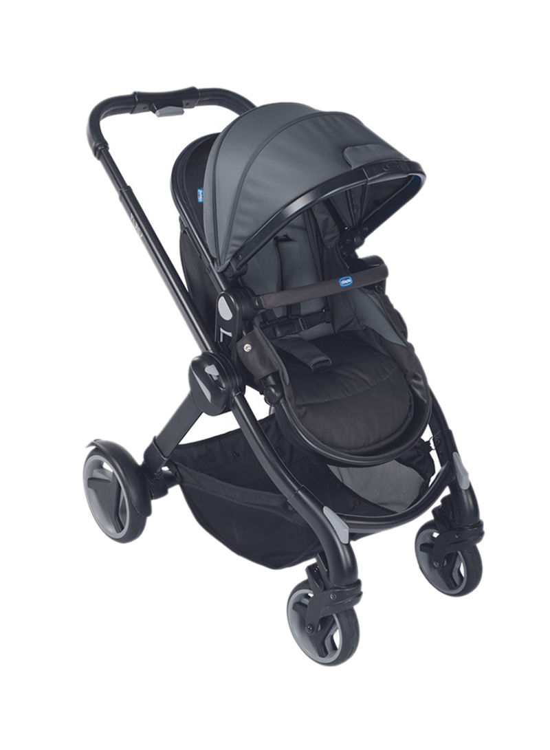 Fully Single Convertible 2-In-1 Stroller 0M-3Y, Stone
