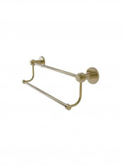 Mercury Collection Double Tired Accents Towel Bar Unlacquered Brass 24inch