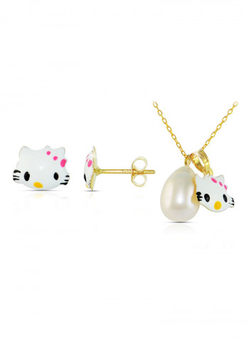 Pearl Hello Kitty Jewelry Sets